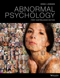 Cover image: Abnormal Psychology 1st edition 9780730363408