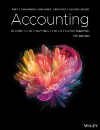 Cover image: Accounting: Business reporting for decision making 7th edition 9780730369325
