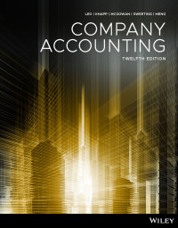 Cover image: Company Accounting 12th edition 9780730382676
