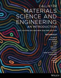 صورة الغلاف: Materials science and engineering, 1st Australian and New Zealand edition 1st edition 9780730382836