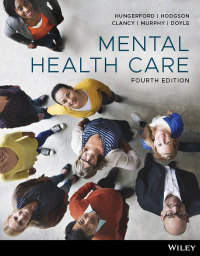 Imagen de portada: Mental health care 4th edition 9780730382928