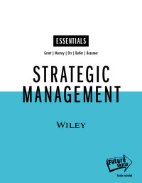 Cover image: Strategic Management Essentials 1st edition 9780730385769
