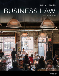 Cover image: Business Law 6th edition 9780730391869