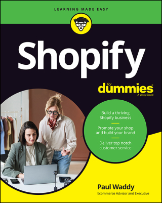 Cover image: Shopify For Dummies 1st edition 9780730394457