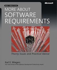 Immagine di copertina: More About Software Requirements 1st edition 9780735622678