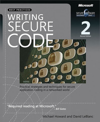 表紙画像: Writing Secure Code 2nd edition 9780735617223