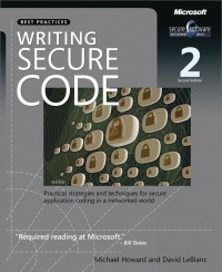 صورة الغلاف: Writing Secure Code 2nd edition 9780735617223