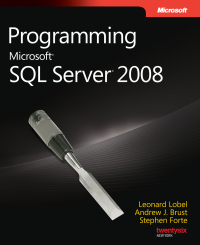 Omslagafbeelding: Programming Microsoft SQL Server 2012 1st edition 9780735658226