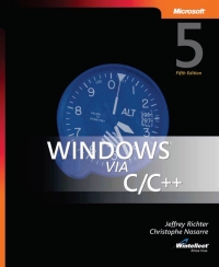 Cover image: Windows® via C/C++ 5th edition 9780735663770