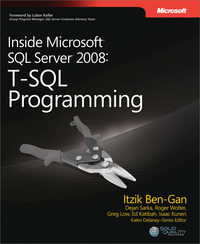 Omslagafbeelding: Inside Microsoft SQL Server 2008 T-SQL Programming 1st edition 9780735646476