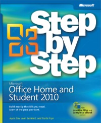 Imagen de portada: Microsoft Office Home and Student 2010 Step by Step 1st edition 9780735627215
