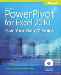 Imagen de portada: Microsoft PowerPivot for Excel 2010 1st edition 9780735657069