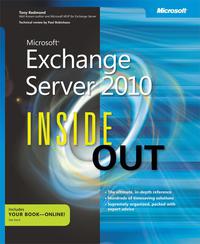 Cover image: Microsoft Exchange Server 2010 Inside Out 1st edition 9780735640610