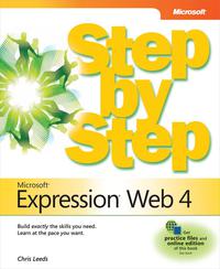 Cover image: Microsoft Expression Web 4 Step by Step 1st edition 9780735639027