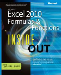 Imagen de portada: Microsoft Excel 2010 Formulas and Functions Inside Out 1st edition 9780735658028