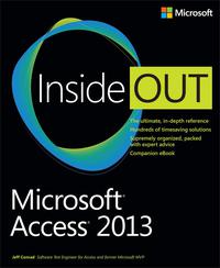 Omslagafbeelding: Microsoft Access 2013 Inside Out 1st edition 9780735671232