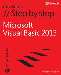 Imagen de portada: Microsoft Visual Basic 2013 Step by Step 1st edition 9780735667044
