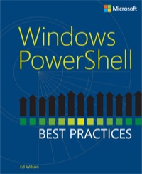 Omslagafbeelding: Windows PowerShell Best Practices 1st edition 9780735666498