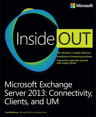 Imagen de portada: Microsoft Exchange Server 2013 Inside Out Connectivity, Clients, and UM 1st edition 9780735678378