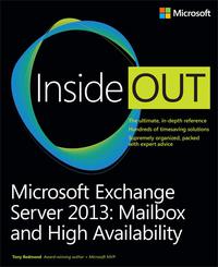 Titelbild: Microsoft Exchange Server 2013 Inside Out Mailbox and High Availability 1st edition 9780735678583