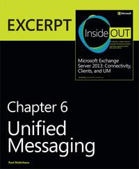 Omslagafbeelding: Unified Messaging 1st edition 9780735680883