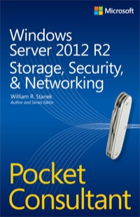 Imagen de portada: Windows Server 2012 R2 Pocket Consultant Volume 2 1st edition 9780735682597