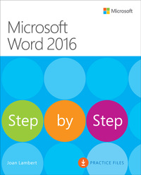 Imagen de portada: Microsoft Word 2016 Step By Step 1st edition 9780735697775