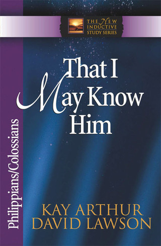 Imagen de portada: That I May Know Him 9780736908092
