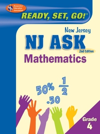 صورة الغلاف: NJ ASK Grade 4 Mathematics 9780738608167