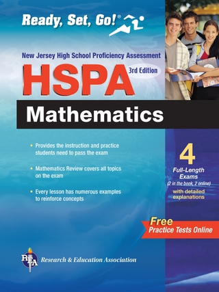 表紙画像: New Jersey HSPA Math with Online Practice Tests 3rd Ed 9780738606927