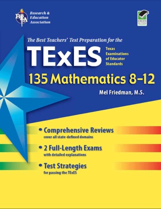 Cover image: Texas TExES 135 Mathematics 8-12 9780738606460