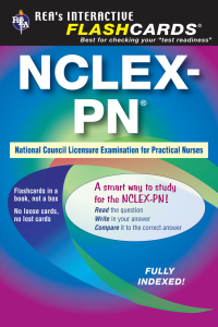 Imagen de portada: NCLEX-PN Flashcard Book 9780738602110