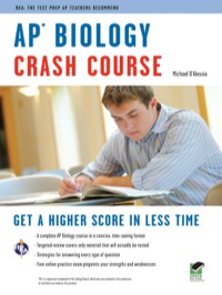 صورة الغلاف: AP Biology Crash Course 9780738606620