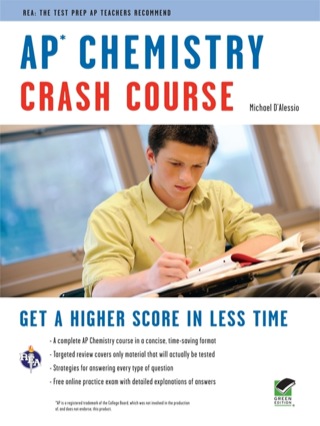 Imagen de portada: AP Chemistry Crash Course 9780738606972