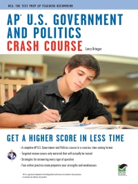 صورة الغلاف: AP® U.S. Government & Politics Crash Course Book + Online 9780738608099