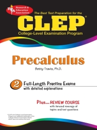 Imagen de portada: CLEP® Precalculus 9780738601748