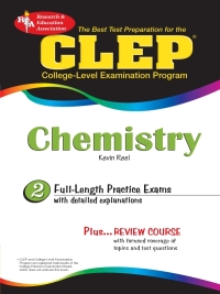 Cover image: CLEP Chemistry 1st edition 9780738603025