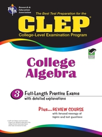 Imagen de portada: CLEP College Algebra 9780878918980
