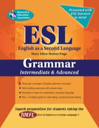 Imagen de portada: ESL Intermediate/Advanced Grammar 9780738601014