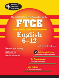 Cover image: FTCE English 6-12 9780738601861