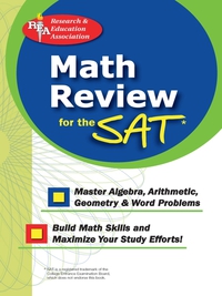 Titelbild: Math Review for the SAT 9780738600864