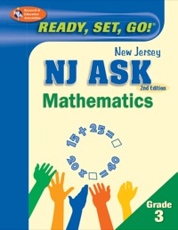 Imagen de portada: NJ ASK Grade 3 Mathematics 9780738608150