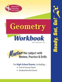 صورة الغلاف: Geometry Workbook 1st edition 9780738604534
