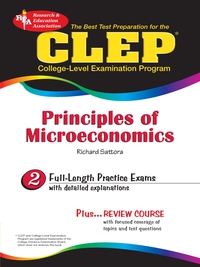 Titelbild: CLEP® Principles of Microeconomics 9780738602158