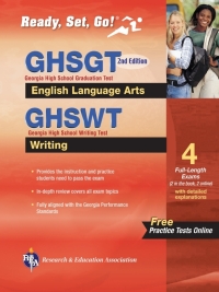 صورة الغلاف: Georgia GHSGT ELA & GHSWT Writing with Online  Practice Tests 1st edition 9780738608464