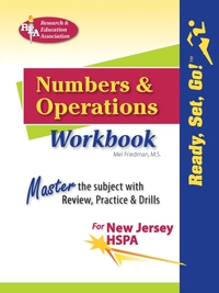 Omslagafbeelding: New Jersey HSPA Numbers and Operations Workbook 9780738605203