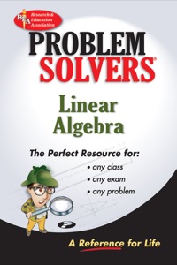 صورة الغلاف: Linear Algebra Problem Solver 9780878915187
