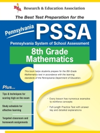 Imagen de portada: Pennsylvania PSSA Grade 8 Math 1st edition 9780738600291