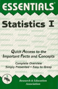 Cover image: Statistics I Essentials 1st edition 9780878916580