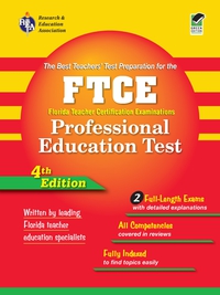 Imagen de portada: FTCE - Professional Education Test 4th edition 9780738602806